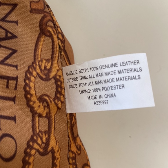 NWT Tignanello Leather Crossbody Pewter Shoulder Bag - Picture 12 of 16